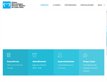 Tablet Screenshot of clinicamtc.com